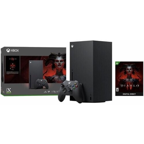 Xbox Series X - HDD 1 TB - Black with Diablo IV ...