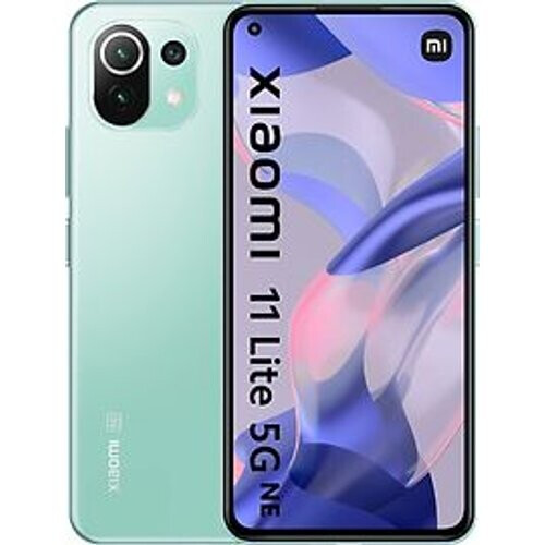 De Xiaomi 11 Lite 5G NE in de opvallende mint ...