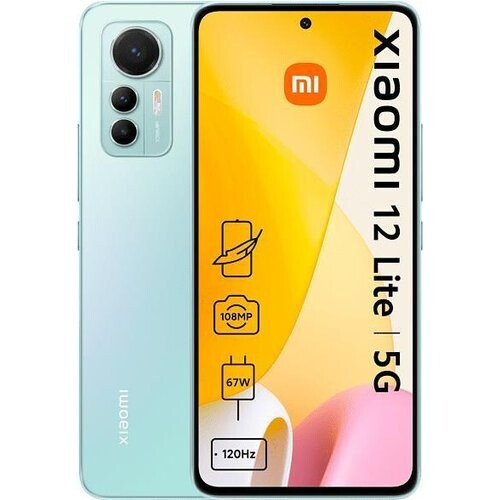 Xiaomi 12 Lite 5G 128 GB (Dual Sim) - Green - ...