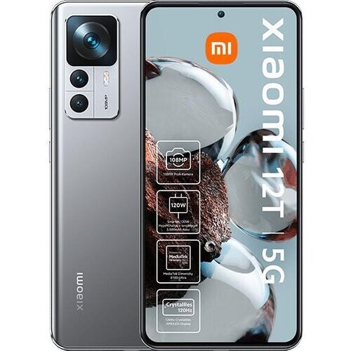 Xiaomi 12T 256 GB - Silber - Ohne Vertrag ...