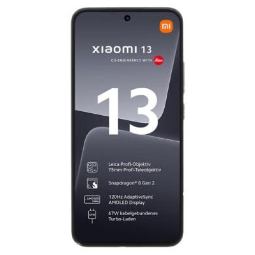 Xiaomi 13 5G 256GB black. ...