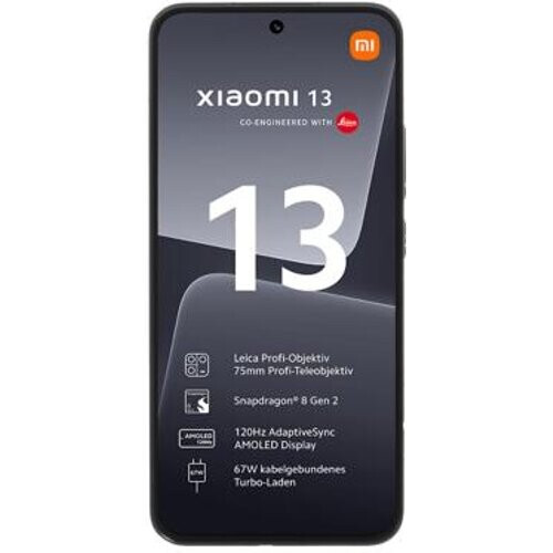 Xiaomi 13 5G 256GB negro - Reacondicionado: ahorro ...