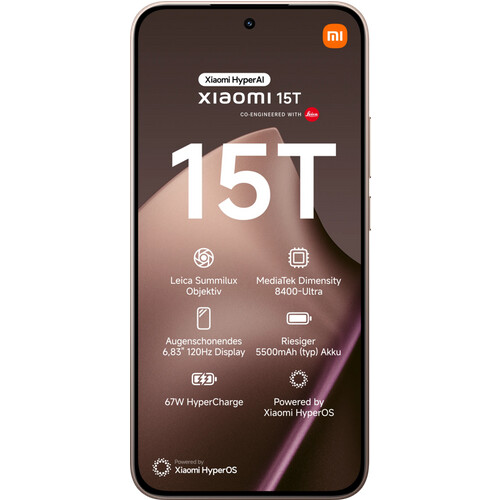 Verlass dich in deinem Alltag auf das Xiaomi 15T ...