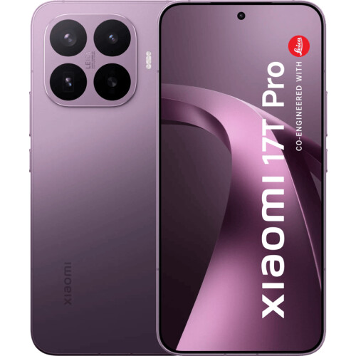 De Xiaomi 17T Pro 512GB Paars 5G is een topklasse ...
