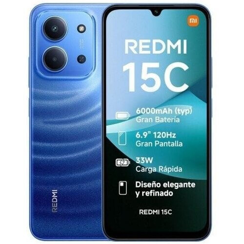 Xiaomi Redmi 15C 4G 256GB - Azul - Desbloqueado ...