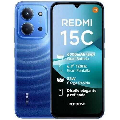 Xiaomi Redmi 15C 256GB - Blue - Unlocked ...