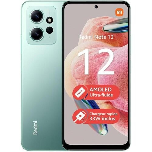 Xiaomi Redmi Note 12 4G 128 Go - Vert - Débloqué ...