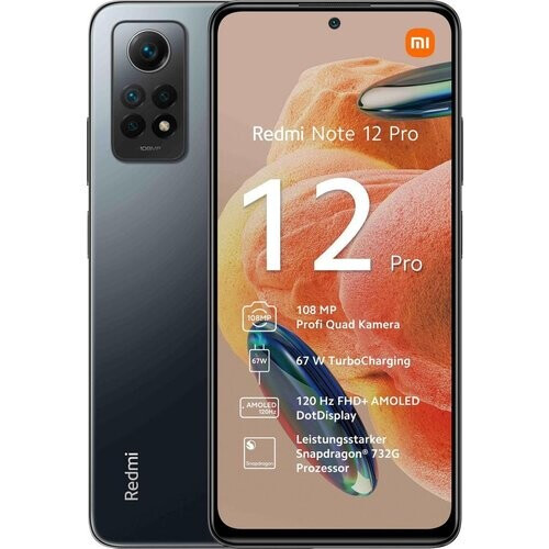 Xiaomi Redmi Note 12 Pro 4G 128 Go - Gris - ...