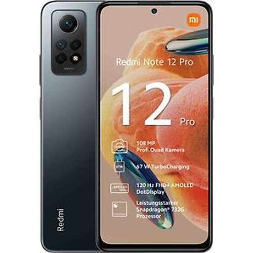 Xiaomi Redmi Note 12 Pro. Beeldschermdiagonaal: ...