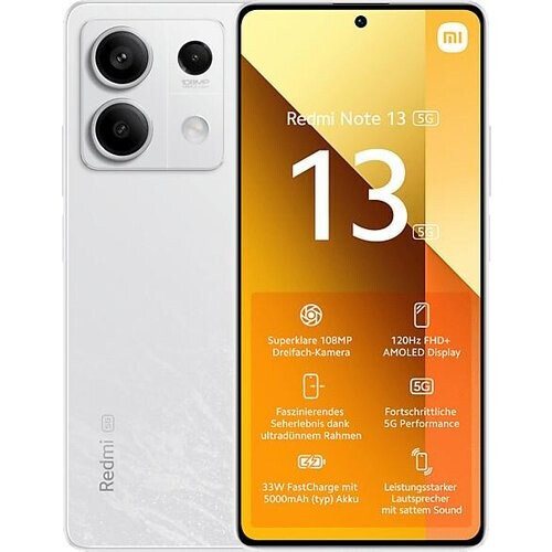 Xiaomi Redmi Note 13 256GB - Weiss - Ohne Vertrag ...