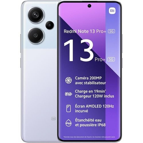 Xiaomi Redmi Note 13 Pro+ 512 Go - Pourpre - ...