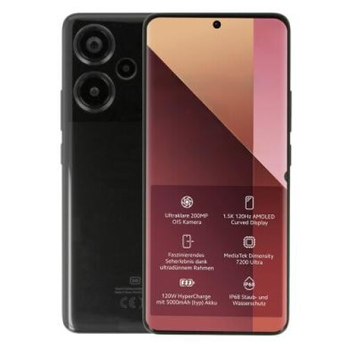 Xiaomi Redmi Note 13 Pro+ 512GB midnight black. ...
