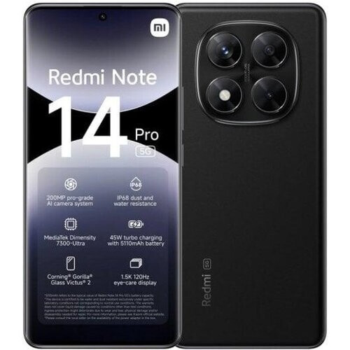 The Xiaomi Redmi Note 14 Pro 5G is a 2024 release ...