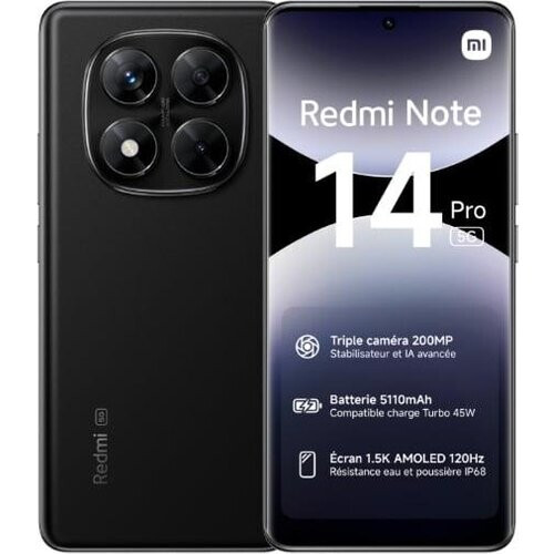 Xiaomi Redmi Note 14 Pro 5G 512GB - Black - ...