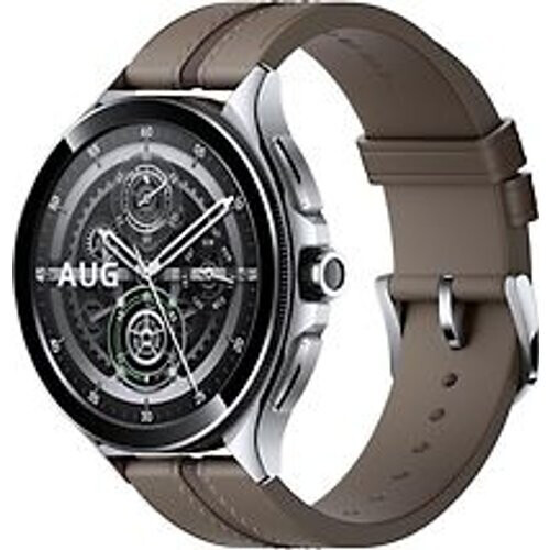 De xiaomi watch 2 pro 46 mm in de kleur zilver ...