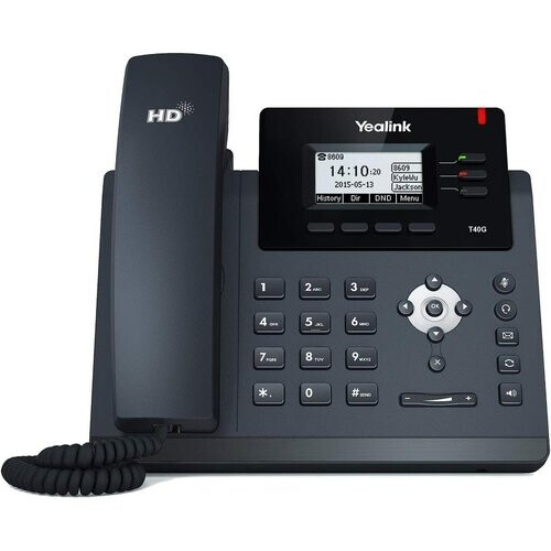 PRODUCT OVERVIEWYealink IPhone SIP-T40G 3-Lines HD ...